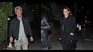 Meeting the family! Sean Penn, girlfriend Valeria Nicov, and Sean's daughter Dylan grab dinner in LA