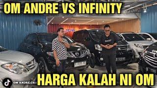 SHOWROOM CARFONTE INFINITY DI TAWAR HABIS SAMA OM ANDRE HARGA MOBIL MURAH SEMUA