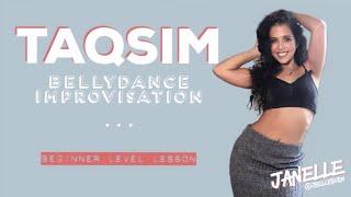 15MIN Live TAQSIM (Bellydance IMPROV) Lesson + Performance - Janelle Issis | @JBELLYBURN