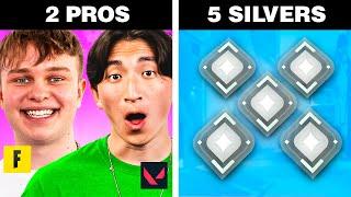 2 Pros Vs 5 Silvers (Impossible Challenge)