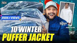 10 Best Stylish Puffer Winter Jackets for Men  Redtape, Roadster Jacket Haul 2024 |  | ONE CHANCE