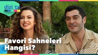 Burak Deniz ve Su Burcu Yazgı Coşkun'a favori sahnelerini sorduk!  @birgecemasalı