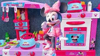 10 Minutes Satisfying with Unboxing Kitchen Playset，Minnie Mouse Toys Collection ASMR | Review Toys