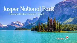 What to do in Jasper national park | Maligne lake jasper | athabasca falls Maligne canyon Five lake