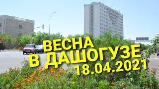 ДАШОГУЗ. ПРОГУЛКА 18.04.2021. ПРИШЛА ВЕСНА