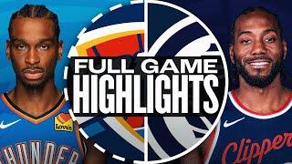 THUNDER at CLIPPERS | FULL GAME HIGHLIGHTS | March 23, 2025