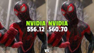 Nvidia Drivers (556.12 vs 560.70) Test in 4 Games RTX 3060Ti