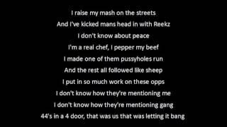 Reekz MB Ft. LD (67) - No Face LYRICS