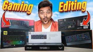 இந்த ⌨ Keyboard  Vera Level பண்ணுதே.!  5+ Best Mechanical KEYBOARD for Gaming & Editing 