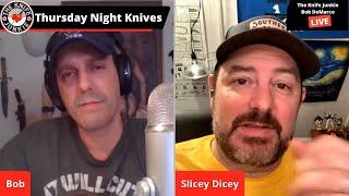 Knives Illustrated with Editor Bryan Ball (aka Slicey Dicey) ~ Thursday Night Knives (July 23)