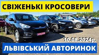 ЦІНИ НА КРОСОВЕРИ // КАРБАЗАР ЛЬВІВ // 10.08.24р. #автопідбір #кросовери #автобазар #колоритмоторс