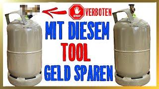 Gasflasche selber befüllen | ACHTUNG! VERBOTEN! | mit diesem Tool möglich | MGBBQ