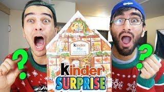 DO NOT Open A Kinder Surprise Advent Calendar Early... Christmas Calendar Opening