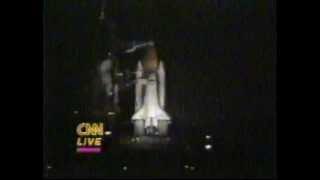 STS-41-G Launch CNN Coverage