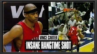 Vince Carter 21pts vs Pacers INSANE Hangtime Shot (2004.04.02)