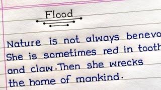 Essay On Flood In English | Flood Essay In English Writing | Study Koro |