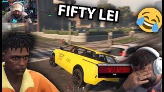 IMOGEN FIVEM FUNNY MOMENTS | FIFTY LEI TAXIMETRIST #11