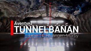 Äventyr i Tunnelbanan del 4: Röd Linje 14 Fruängen-Mörby centrum