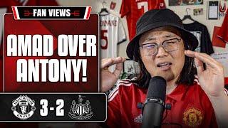 Simplicity Wins! | Man United 3-2 Newcastle | Fan View (John Shin @GoodVibesJohn )