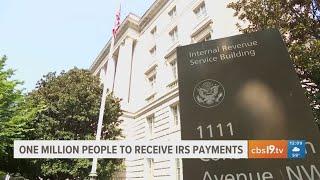 1 million people to receive IRS payments