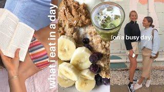 VLOG - what i eat in a (social but productive) day | lolita olympia