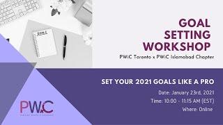 PWiC - Goal Setting Workshop