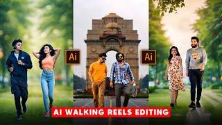 Runway Ai Walking Reels Editing | Trending Walking With Celebrity Video Editing