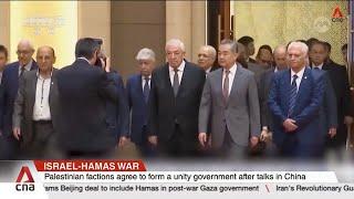 Palestinian factions, including Fatah and Hamas, agree to form unity govt after talks in China