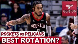 Jalen Green 30 Piece & Cam Whitmore's Career-High 27 Lead Houston Rockets In Easy Win Vs Pelicans