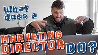 What does a MARKETING DIRECTOR do? | The key things every marketing director should be doing.