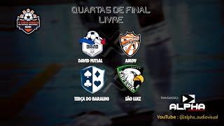 COPA MARAU DE FUTSAL REGIONAL - QUARTAS DE FINAL LIVRE SEGUNDA RODADA