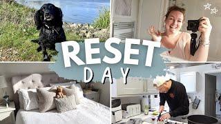 HOME VLOG: RESET ROUTINE!  tidy & organise  trips, books & life updates  rainy afternoon 