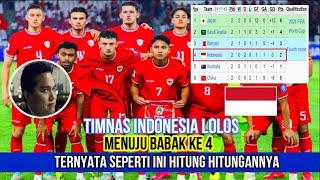 TIMNAS LOLOS BABAK KE 4! TERNYATA BEGINI HITUNG-HITUNGANNYA AUTO LOLOS KALAU BEGINI