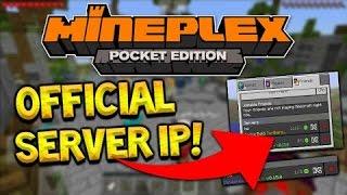 Как зайти на сервер Mineplex pe (1.0.0-104)