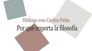 Por qué importa la filosofía