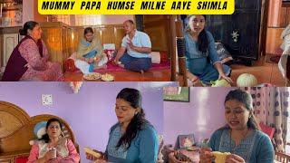 Ghar Se Aaye Mummy And Papa //Saath Mai Laye Dher Sara Saman // Mummy And Papa Planing For Surprise