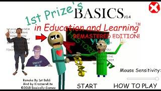 Baldi basics 1st Prize TAKES OVER THE SCHOOLHOUSE edition, baldi basics mod