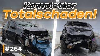 Totalschaden nach Auffahrunfall und (sehr) ignorante Radfahrer! | #GERMAN #DASHCAM | #264