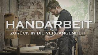 Altes Handwerk #3 - Die rustikale Sitzbank - Handarbeit wie vor 100 Jahren