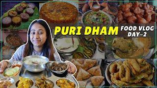 Puri Food Vlog| Pohala Thali, Chena Poda, Khaja, Street Snacks & More  | Odisha Food Series Ep-3