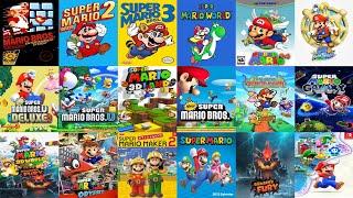 Evolution of Super Mario Games (19852024)