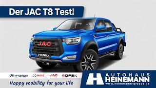 Der Harz PICKUP Test  - JAC T8 PRO bei HEINEMANN Wernigerode/Harz