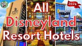 Disneyland HOTELS GUIDE - 2024 - Pixar Place, Grand Californian & Disneyland Hotel California, USA