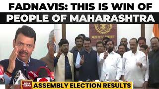 Devendra Fadnavis Press Conference: BJP-led Mahayuti Sweeps Maharashtra, Leading In 226 Of 288 Seats