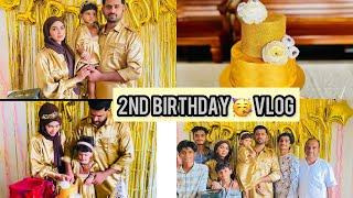 Birthday vlog | LIYA’S 2nd birthday celebration | home | Lulu arwa 