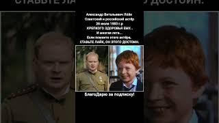 Александр Лойе Ералаш актёр фильмы сериалы биография карьера #кино #ералаш