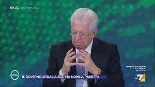 Inflazione e tassi d'interesse, l'opinione di Mario Monti