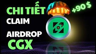 Hướng Dẫn Nhận Airdrop CGX (Community Gaming) Và Bán Luôn Ra $ !!!