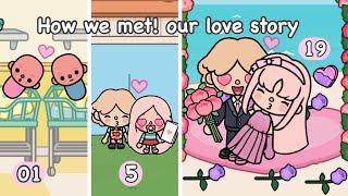 How we meet! Our love story 🩷️ | Toca Boca story #tocaboca #tocastory