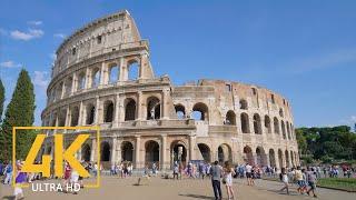 4K Rome, Italy - 4K Urban City Life - Cityscape Video